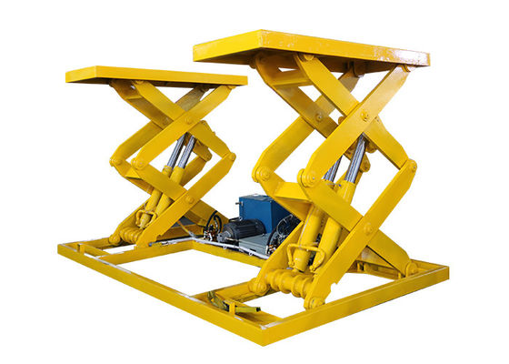 Unmovable Stationary Scissor Lift 4m Height Hydraulic Platform Lift