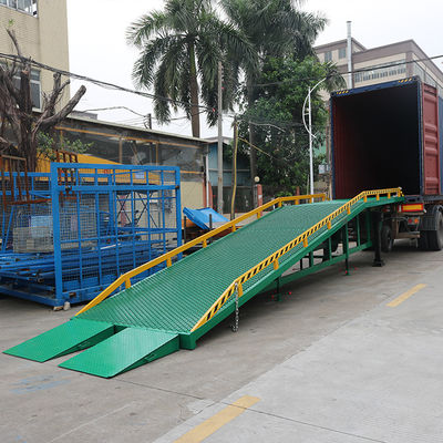 10000kg Mobile Dock Ramp Loading Portable Unloading Dock Non Slip