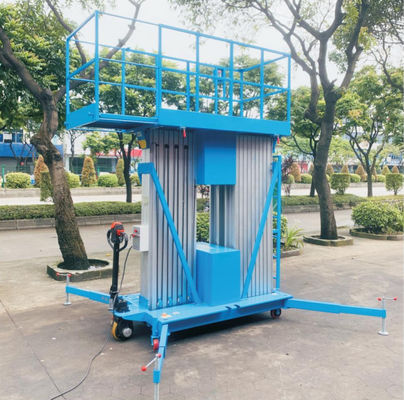 Plateforme de chargement hydraulique en alliage d'aluminium 250 kg Ascenseurs de manutention de matériaux verticaux