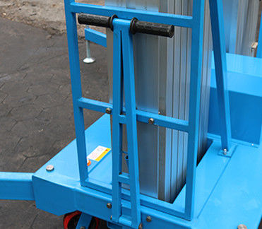 560kg Material vertical elevadores de aluminio escalera hidráulica motor de 1.5kw