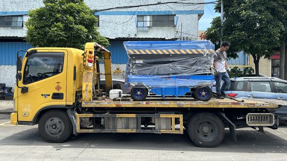Plataforma de elevación de tijeras móviles de 3m-16m 1.5t Elevación de tijeras móviles hidráulica