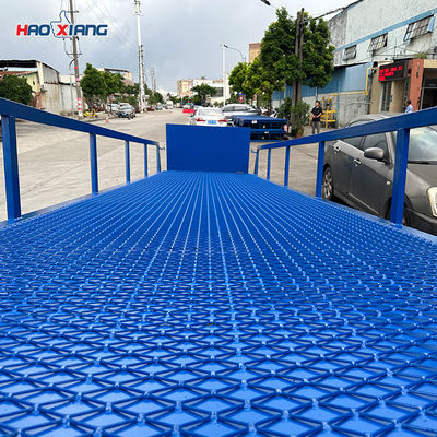 Rampas portátiles de carga de 10T Rampas móviles de patio para almacén