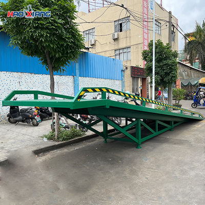 Rampas de carga portátiles de 10 m de trabajo pesado 8T 8000 kg Rampa portátil de patio de acero
