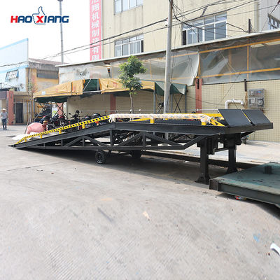 트레일러 고정 로딩 닷크 램프 10000kg 임시 로딩 플랫폼