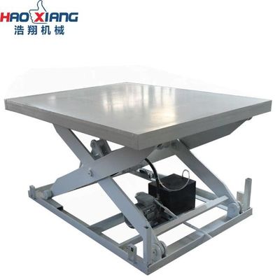 Electric Stationary Lift Table 4T Stationary Scissor Lift Mechanism