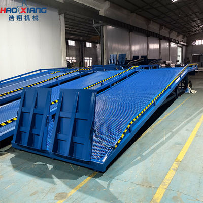 Rampa manual versátil de 10 metros con capacidad de 10 toneladas y conveniente tabla de flexión