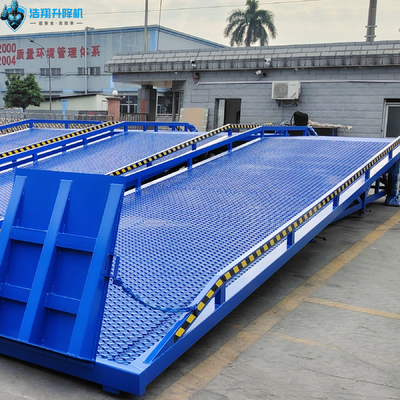 Portable Container Ramp Lift Hydraulic Load Dock Forklift Yard Container Ramp