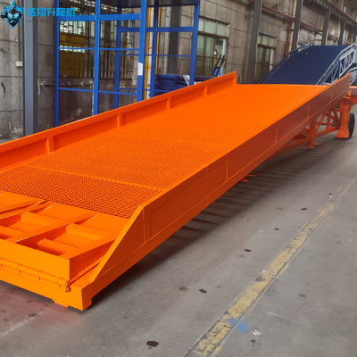 6-15 Ton Portable Mobile Dock Leveler Warehouse Forklift Truck Loading Dock Ramp