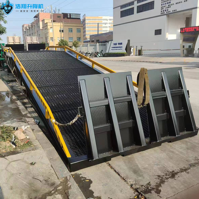 Mobile Container Dock Ramp Forklift Container Ramp Small Aluminum Container Load Ramp